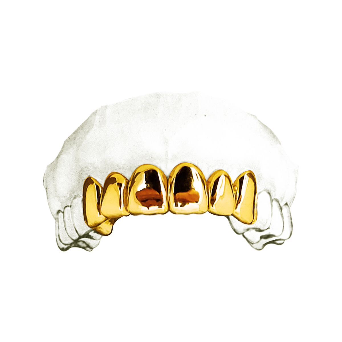 10K Gold Solid Grillz CNJ Gold Teeth